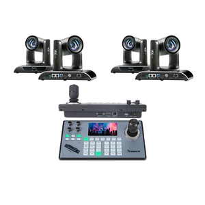 Sistema di telecamere per videoconferenze 20x Zoom Auto Tracking PTZ telecamera per conferenza Joystick Controller per telecamera PTZ Livestreaming - Product Image 1