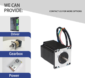 Emtech lai NEMA 23 57mm 2nm 2-giai đoạn 4-Lead DC không chổi than động cơ bước và điều khiển Kit cho Máy Thở - Product Image 3