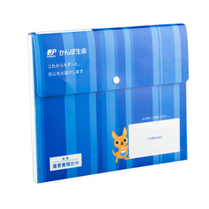 厂家新款定制彩色PP文件夹A4办公文件文件夹pvc pet塑料文件包装盒 - Product Image 5
