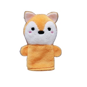 Toptan doğum günü hediyeleri çocuklar için bir set hayvan parmak kuklaları isteğe özel peluş oyuncak ücretsiz kargo - Product Image 2