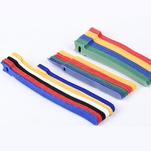 Cordón de correa de lazo de banda elástica de gancho y lazo de nailon con velcro para productos deportivos - Product Image 1