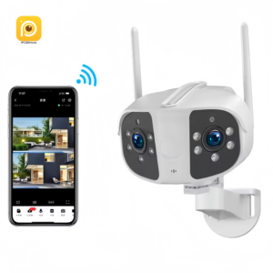 Ipc360home 4k Dual-Lens Wide-Angle Video <span class=keywords><strong>Wifi</strong></span> Câmera de Segurança Inteligente 180 Graus Hd Visão Noturna Câmera Cctv Ao Ar Livre