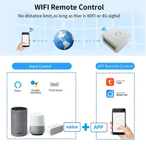 Intelligentes WiFi-Switch-Modul für Hausa utomations projekte funktioniert mit APP und Sprach steuerung - Product Image 3