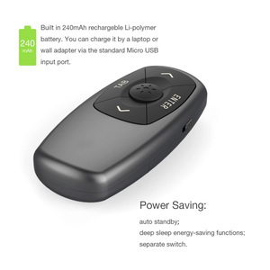 Multi-functions2.4G puntatore Laser presentatore Wireless con ricarica della batteria per la riunione - Product Image 3