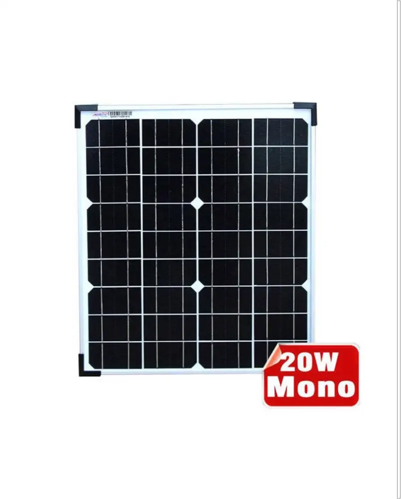 OEM 작은 태양 전지 패널 20w 18v 모노 가족 지붕 맞춤형 미니 유리 태양 전지 패널 패널 solares chinos precio