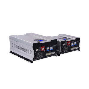UPS de inversor solar híbrido de 5KW con controlador de batería de carga de CA monofásico de onda sinusoidal de 60Hz de baja frecuencia MPPT PWM dual - Product Image 5