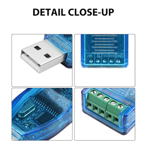 USB-RS485RS232コンバーターUSB2.0〜RS-485 RS-232シリアルポートアダプター (Modbus用CH340チップ付き) - Product Image 3
