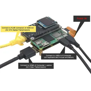 Raspberry Pi Zero 2W KVM-A4 il funzionamento e la manutenzione di KVM basati su V2.0 del Server Over IP HDMI-compatibile con CSI - Product Image 3