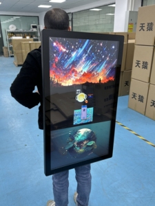 Yeni varış LCD dijital Billboard sırt çantası ekran taşınabilir mobil reklam Laptop çantası reklam makinesi tabela LED - Product Image 6