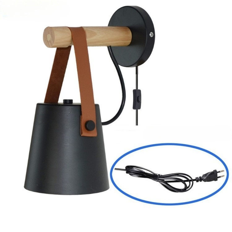 สีดำพร้อมปลั๊กแบบสลับ