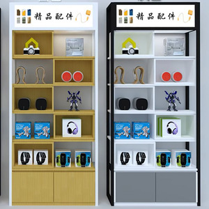 Hiện đại thân thiện với môi điện thoại di động Phụ Kiện hiển thị tủ tùy chỉnh Cửa hàng đồ nội thất cho thương hiệu điện thoại di động khách hàng - Product Image 3