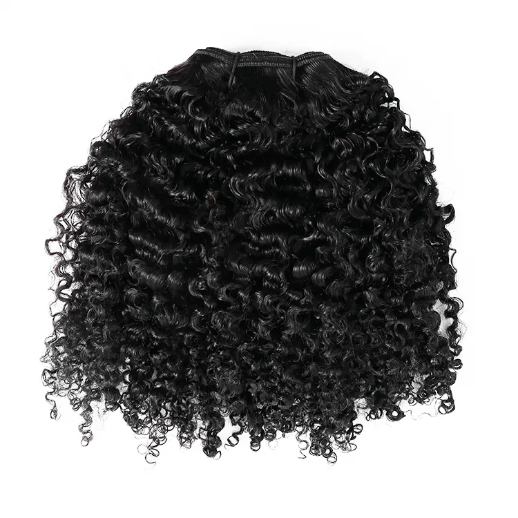 Bundles de cheveux bouclés birmans Offre Spéciale Kinky Curly Deep Curly Jerry Curly Indian Virgin Human Hair