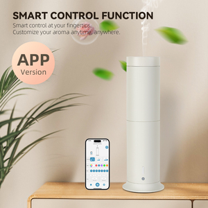Lemoworld เครื่องกระจายกลิ่นอะโรมาเทอราพี, เครื่องกระจายกลิ่นอลูมิเนียมอัลลอยแบบไร้สายชาร์จไฟได้หรูหราทาวเวอร์ - Product Image 2