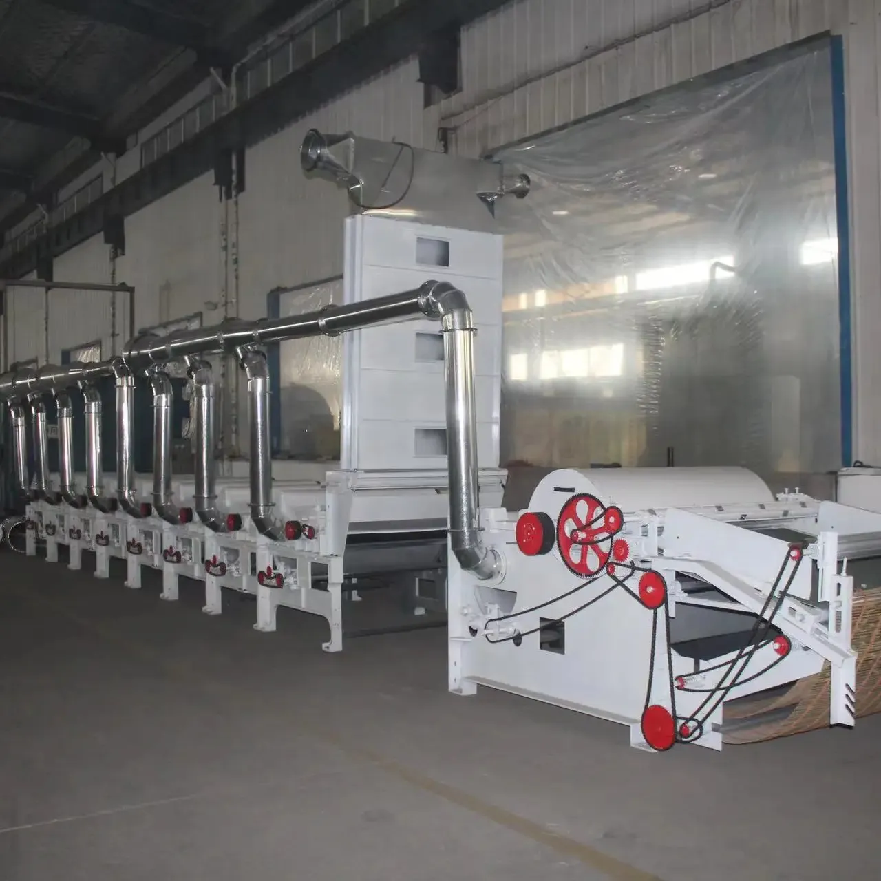 Máquina de Reciclaje de Apertura de Residuos Textiles OE para Hilo Tearig/Ropa/Algodón/Denim/Prenda/Jut