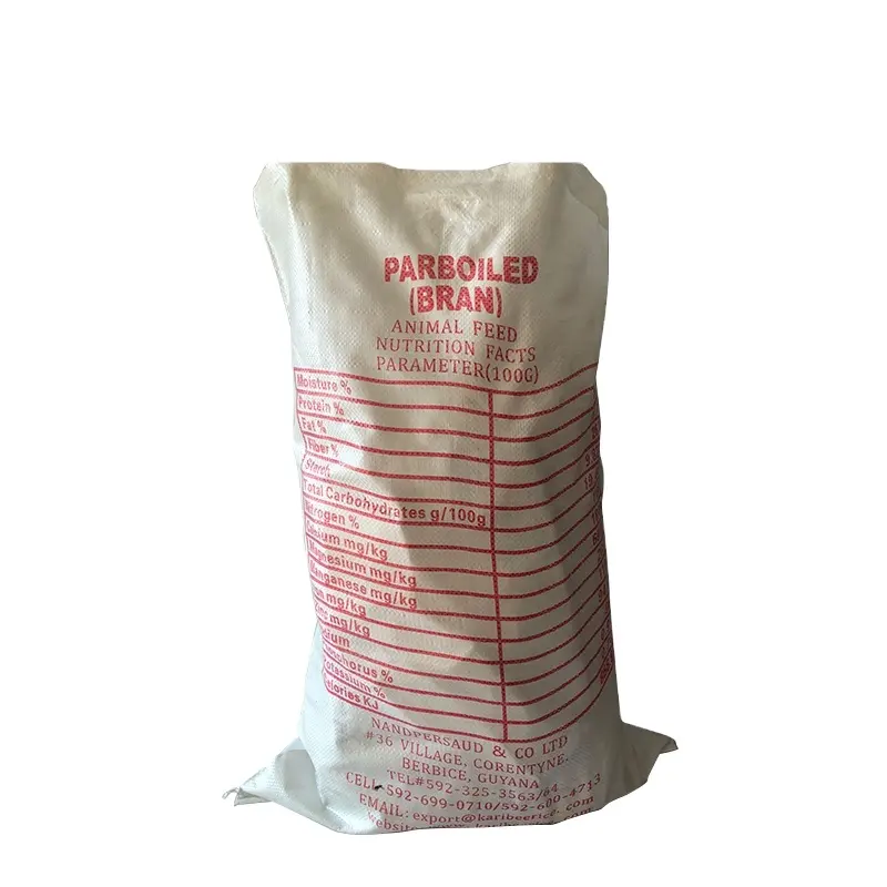 प्लास्टिक बुना polypropylene फ़ीड बैग 50kg