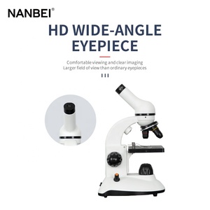 带发光二极管灯的廉价学生水产养殖实验室高清屏幕光学生物显微镜 - Product Image 2