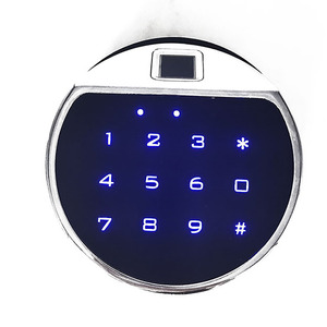 Blocco per impronte digitali della scatola sicura: combinazione di apertura, tastiera Touch, alta resistenza per cassa, porta a volta - Product Image 1
