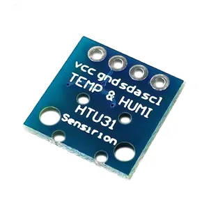 Módulo de sensor de temperatura y humedad HTU31D de alta precisión Compatible con Arduino: una actualización de los circuitos integrados de sonda HTU21D Categoría de producto - Product Image 2