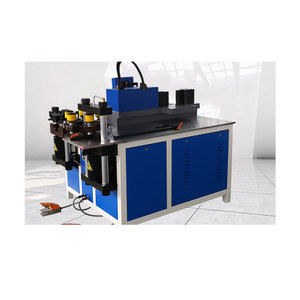 <strong>Busbar</strong> Bending Punching Machine Steel Copper Bar Tube Peeling Machine <strong>Small</strong> Steel Bar Cutting and Bending Machine for Copper