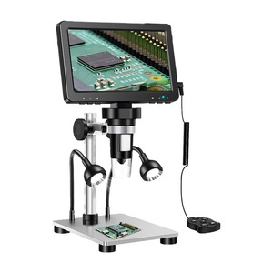 La Pantalla de 7 pulgadas del microscopio DM9 se puede conectar al microscopio digital de medición de computadora para componentes electrónicos de joyería - Product Image 1