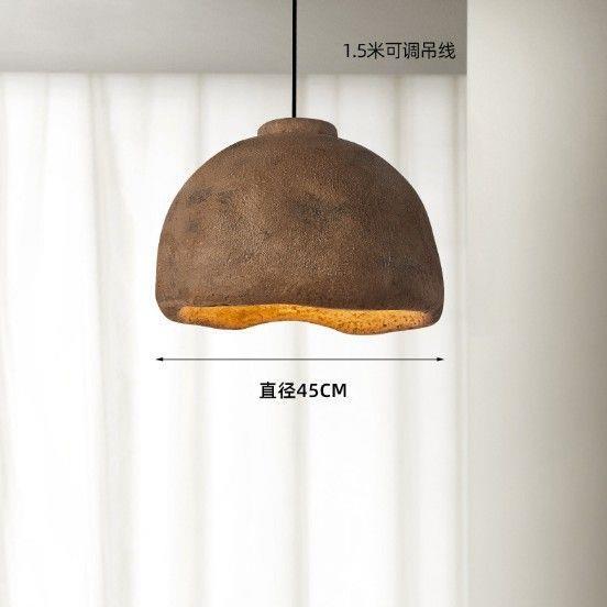 Céramique grossière marron 45cm