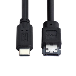 Esata usb kablosu USB-C tip-c eSATA DC5V adaptörü USB3.0 üzerinden güç HDD/SSD/ODD eSATA dönüştürücü - Product Image 5