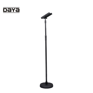 Kim loại chuyên nghiệp Ribbon Lavalier <span class=keywords><strong>Microphone</strong></span> đơn đôi cổ ngỗng có dây cho các cuộc họp bài phát biểu sân khấu Studio - Product Image 3