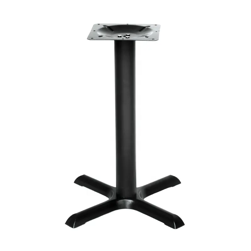 Pernas de mesa de metal para café, mesa de jantar, banco preto, alta qualidade, ferro fundido, bases de mesa