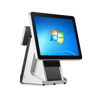 Все в одном 15,6 дюймов Pos Android 11 Windows емкостный сенсорный двойной экран биллинг машина POS с 11,6 дюймов дисплей клиента - Product Image 6