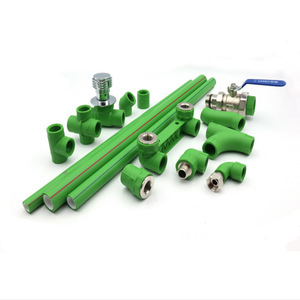ข้อต่อท่อประปาพลาสติก dn25 ขนาดกะทัดรัดสูง 1 นิ้ว PPR สําหรับการระบายน้ํา - Product Image 6