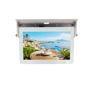 Pantalla de publicidad de autobús Android con tapa plegable de techo de 15,6 pulgadas Monitor LCD de autobús 4G/WIFI/GPS - Product Image 6