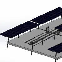 Factory design solar sun tracker system contain controller and brackets