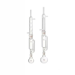 60ml-1000ml laboratuvar borosilikat 3.3 cam ağır duvar Soxhlet ekstraksiyon aparatı Soxhlet çıkarıcı - Product Image 5