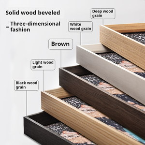 Solid Wood Puzzle Photo <strong>Frame</strong> 1000 Pieces <strong>300</strong> 500 Pieces 2000 50x70cm Puzzle Mounting Display <strong>Frame</strong> Picture <strong>Frame</strong> - Product Image 3