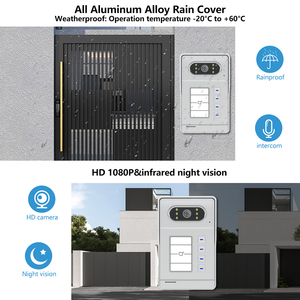 # Nuovo arrivo fabbrica n. 1 vendita calda Villa appartamento campanello telecamera Wifi Touch Monitor videocitofono per videocitofono - Product Image 6