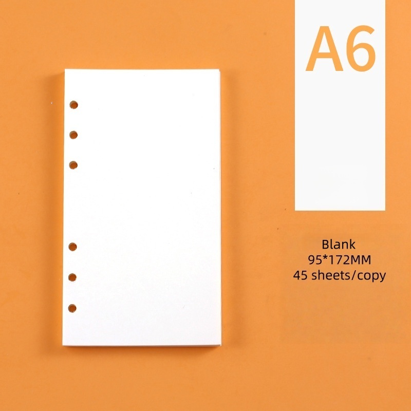 Blanco A6 en blanco