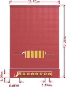 1,44-Zoll-TFT-LCD-Bildschirmmodul 3,3 V RGB 65K 128x128 4-Draht-SPI ST - 7735S für Arduino 2560 ESP32-Entwicklungsplatine - Product Image 5