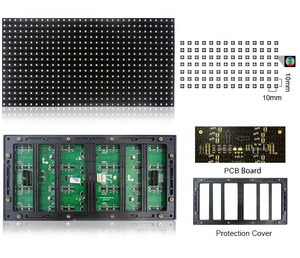 TOPLED P10 Indoor RGB LED modul Panel 3in 1 1/4 scan SMD LED Modules 320*160mm - Product Image 3