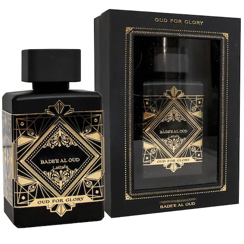 Parfum Badee Al Oud untuk kemuliaan oleh Lattafa 100 ML Eau de Parfum Dubai parfum Arab UEA