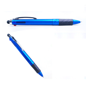 畅销新型廉价塑料圆珠笔3合1塑料笔 - Product Image 5