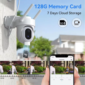Zhongdun ไม่มี WiFi LTE การรักษาความปลอดภัยทางเซลล์กล้องไร้สายพลังงานแสงอาทิตย์ 4G กลางแจ้งพร้อมซิมการ์ดและกล้องแบตเตอรี่ PTZ 2K - Product Image 6
