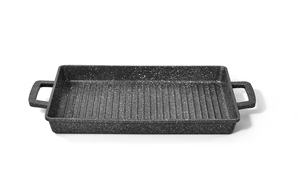 Thiết kế hiện đại hạnh phúc cuộc gọi kim loại cá nướng PAN rang xay cho trong nhà ngoài trời nấu ăn - Product Image 5