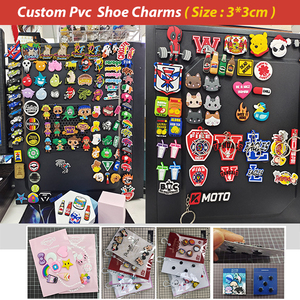 Cá Nhân Giày Quyến Rũ Tùy Chỉnh Giày Quyến Rũ Thể Thao Nhà Thiết Kế PVC <span class=keywords><strong>Logo</strong></span> Phim Hoạt Hình Phim Hoạt Hình Động Vật Thể Thao Tùy Chỉnh Giày Quyến Rũ Cho Guốc - Product Image 5