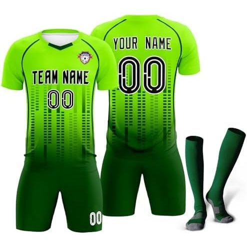 Neon Green Dk Green-15