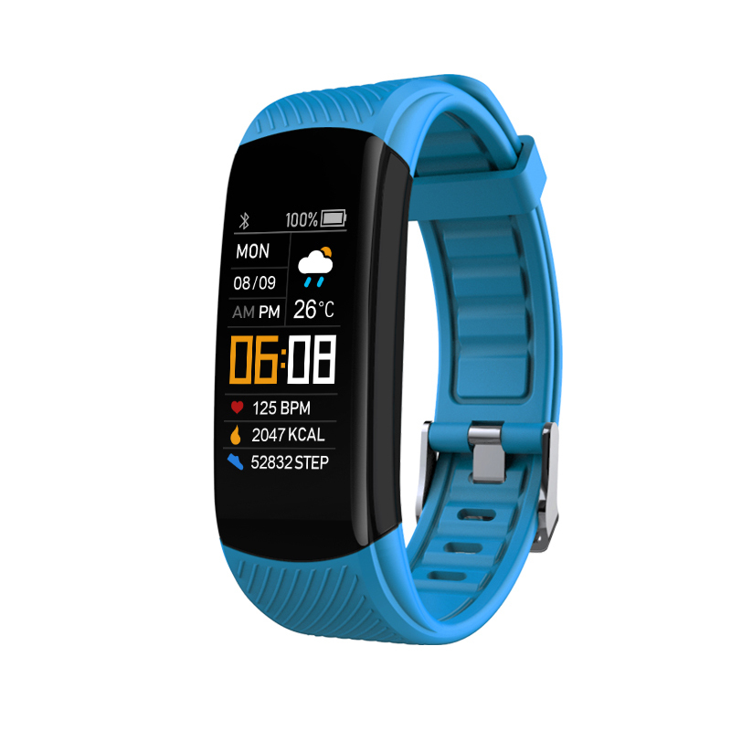 Correa de reloj deportivo de fitness azul C5S