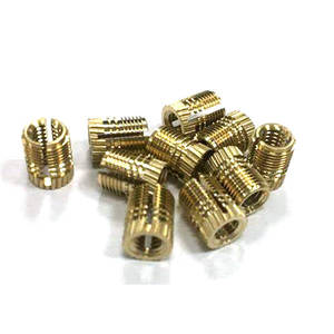 Nhỏ cam Lathe quay M4 Brass Threaded chèn Nut cho ép phun nhựa - Product Image 2