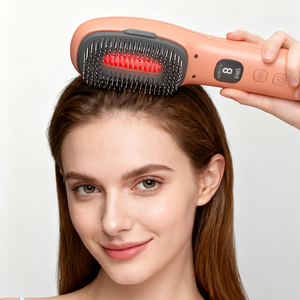 جهاز تدليك فروة الرأس الكهربائي بضوء أحمر ، جهاز تدليك فروة الرأس المضاد لتساقط الشعر ونمو الشعر - Product Image 2