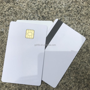 J2A040 Smart Chip (v2.4.1 T = 1) PVC bianco Java Card con frequenza RFID 13.56MHz e banda magnetica - Product Image 3