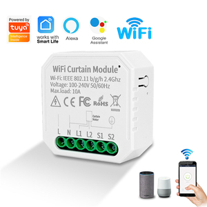 智能窗帘控制器图雅Wifi双向控制器远程声控无线窗帘开关 - Product Image 6