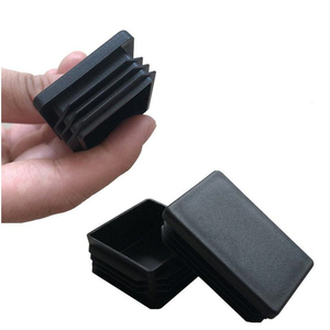 塑料聚氯乙烯聚丙烯定制圆形方形插头内型方管端盖，管端帽 - Product Image 2